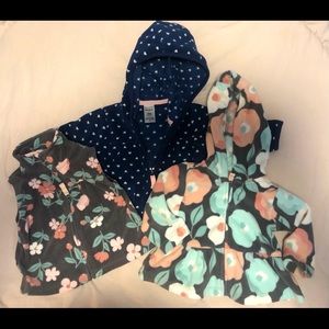 Baby Fleece Jacket & Vest Trio